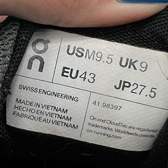 On Cloud Cloudswift Men's Performance Running Shoes Rock Turmeric Size 9.5 - Picture 6 of 10